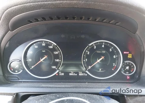 2015 BMW 740I z USA, uszkodzony, nr VIN WBAYA6C54FGK16635